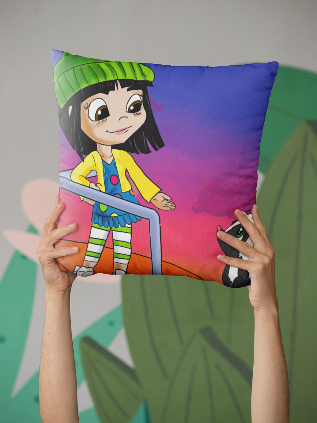 Ellie Fairy Merry-Go-Round Pillow